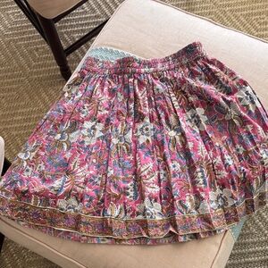 Vibrant Floral Skater Skirt